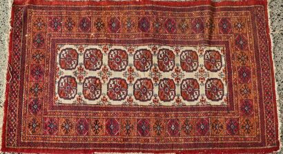An Antique Red Rug
