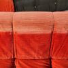 An Orange Cord Camaleonda Sofa by Mario Bellini for B&B Italia - 6