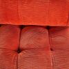 An Orange Cord Camaleonda Sofa by Mario Bellini for B&B Italia - 11