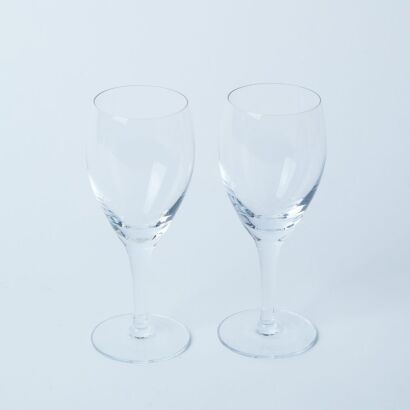 A Pair of Waterford Wine Glasses