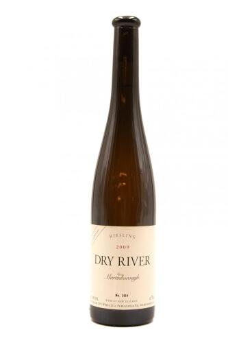 (1) 2009 Dry River Late Harvest Reisling, Martinborough