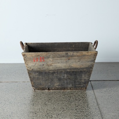 A Champagne Grape Harvesting Crate C.1950s