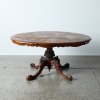 An Antique Burr Dining Table - 3