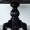 A Black Overpainted Victorian Table - 3