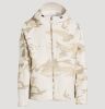 Givency, Hooded Light Beige Camouflage Jacket, Size 44 - Near new