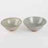 A Set of Two Korean 13th Century Goryeo Dynasty Celadon Bowls