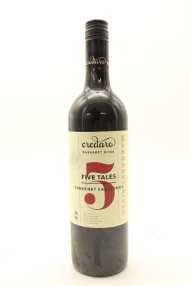 (1) 2016 Credaro 'Five Tales' Cabernet Sauvignon, Margaret River