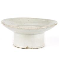 A Korean Paekcha Pottery Offering Dish 18th Century