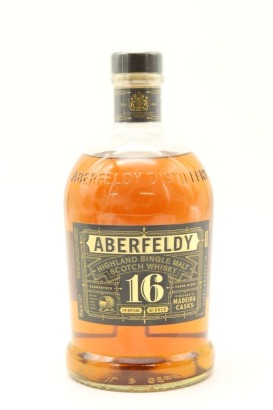 (1) Aberfeldy 16 Year Old Single Malt Scotch Whisky, 40% ABV, 1000ml