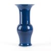 A Chinese Blue-glazed Yen Yen Vase