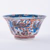 A Chinese 18th Century Early Qing Dynasty Imari-Style 'Phoenix' Bowl