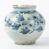 A Korean 17th Century Blue and White Jar