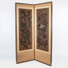 A Korean 19th Century Ink and Wash &lsquo;Antiques&rsquo; Folding Screen