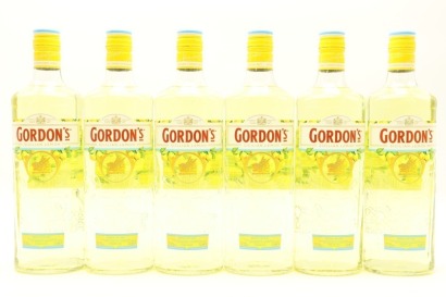 (6) Gordon's Sicilian Lemon Gin, UK, 37.5% ABV, 700ml