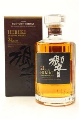 (1) Hibiki 21 Year Old Blended Japanese Whisky, 43% ABV (GB)