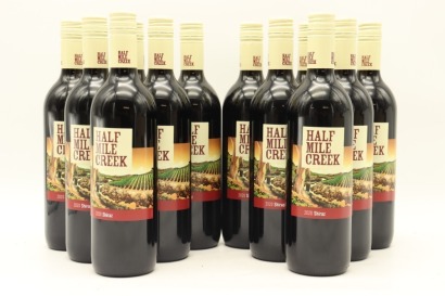 (12) 2020 Half Mile Creek Shiraz, South Eastern Australia