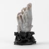A Chinese Qing Dynasty Qingbai Carved Buddha&rsquo;s Hand Citron Ornament