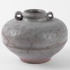 A Chinese Yuan Dynasty Longquan Celadon Handled Jar
