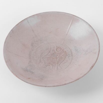 A Chinese Song Dynasty Yingqing Twin Fish Dish