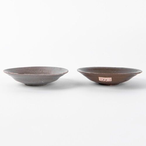 A Set of Two Korean 11th to 12th Century Goryeo Dynasty Celadon Dishes