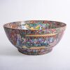 A Chinese 19th Century Qing Dynasty Canton Famille-rose 'Figurals' Big Bowl - 4