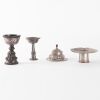A Group of Three Chinese Tibet 19th Century Silver Items