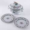 A Group of Three Chinese 18th Century Mid-Qing Dynasty Export Famille-rose Floral Porcelains - 2