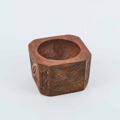 A Wood Carved Mortar, Cook Islands
