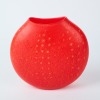 A Garry Nash Flattened Ovoid Vase Signed 'Nash 02'