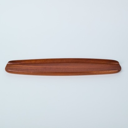 A Brenda Bridget Sapele Mahogony Ware French Bread Server