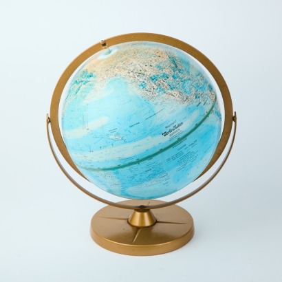 A Vintage Replogle Globe