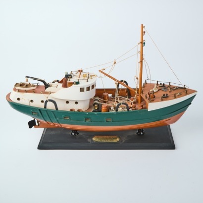 A Model Ship of the Charletier le Marignan Concarneau