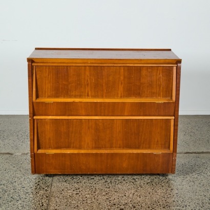 A Mid Century Double Sided Mobile Drinks Cabinet