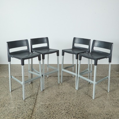 A Set of Four Divo Barstools by Centro Stile Scab for Scaab