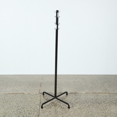 A Mid Century Metal Coat Rack