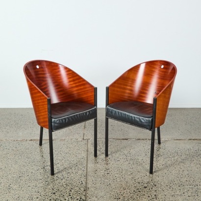 A Pair of Costes Style Chairs