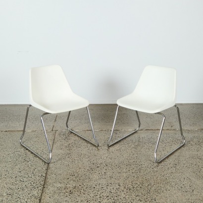 A Pair of Armchairs By Robin Day for Hille