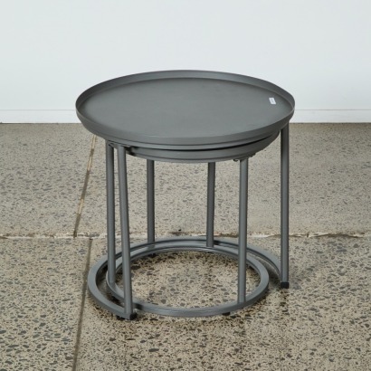 A Pair of Contemporary Nesting Tables