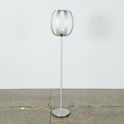 A Postmodern Swedish Aluminium Floor Lamp Mark Blojd for M Design