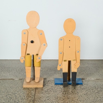 A Unique Pair of Shop Mannequins