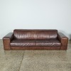 A Cigar Leather Sofa