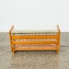 A Mid-Century Teak and Glass Coffee Table