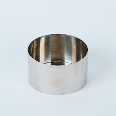 A Stainless Steel Georg Jensen Dish