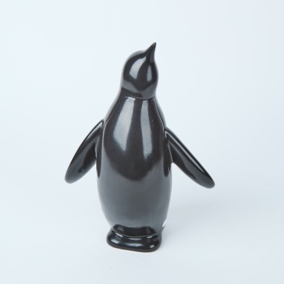A Ceramic Penguin Statue