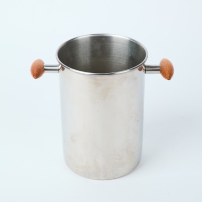A Vintage Stainless Steel Wine Cooler