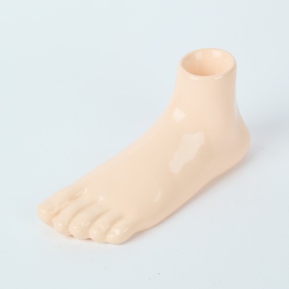 A Ceramic Foot by David Shrigley