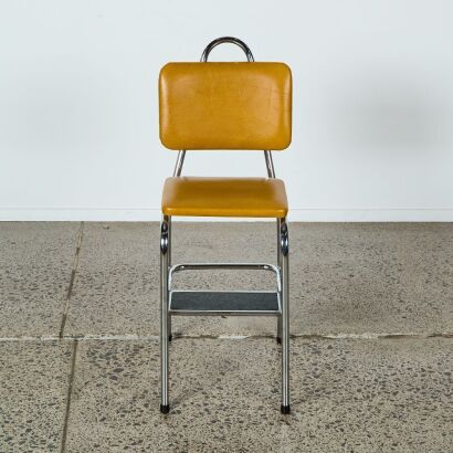 A Vintage NZ 'Betta Metal' Step Stool