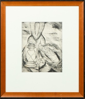 UNKNOWN ARTIST intaglio Still Life
