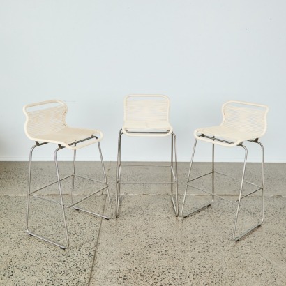 A Trio of One Stools by Verner Panton for Montana Mobler