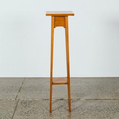 An Art Deco Rimu Plant Stand